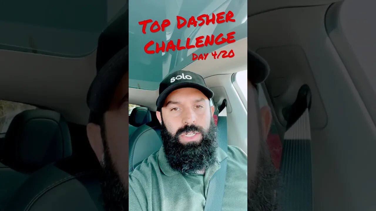 Project Top Dasher Day 4/20 #doordash #topdasher #gigeconomy