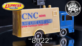 “8022” News Production in Blue/Tan- Model by Express Wheels