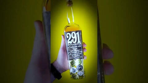 distillery 291 Rye whiskey 100.7 Proof