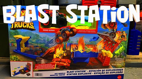 Hot Wheels Blast Station Playset