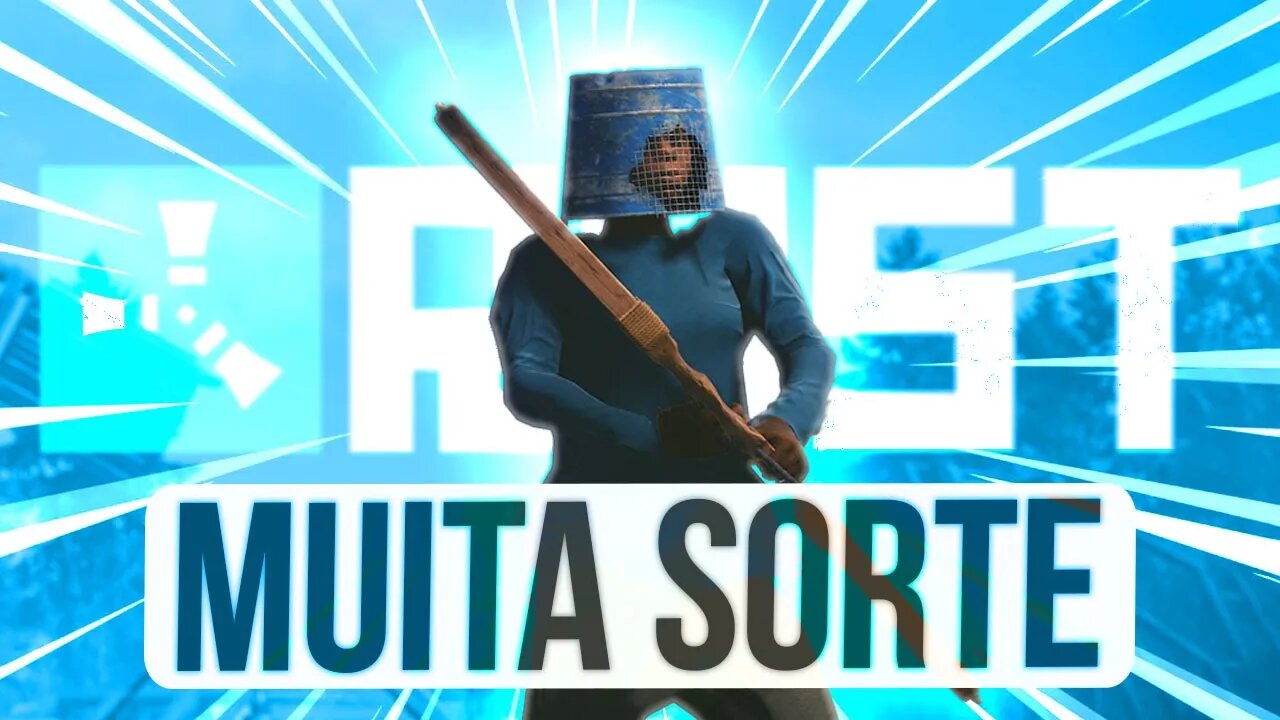 RUST V1381 - É MUITA SORTEEE!! LOOT FREE!!