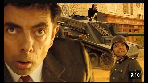 Mr. Bean comedy and war video