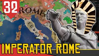 Segundo Guerra GRECO-ROMANA - Imperator Rome Egito #32 [Gameplay PT-BR]