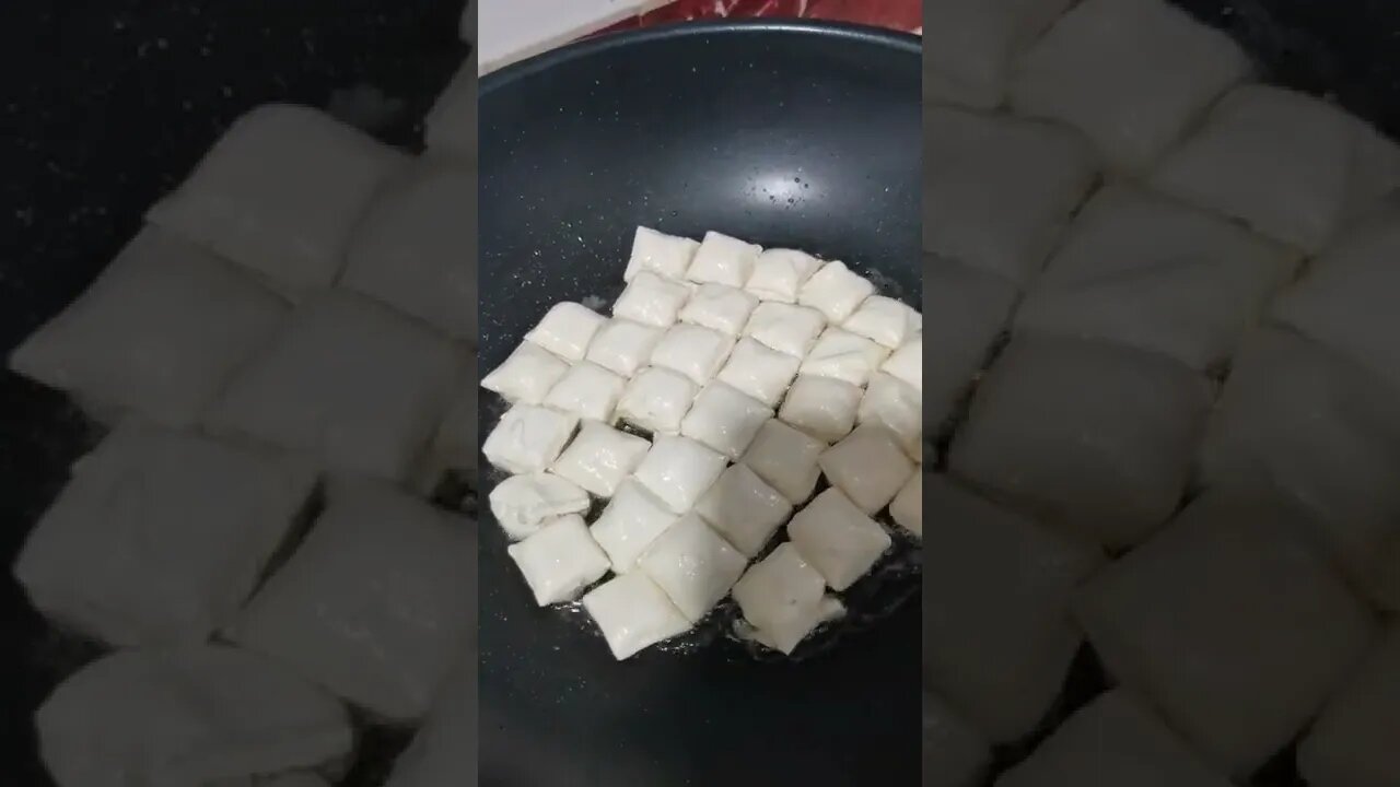 云南石屏豆腐,味道真不错。Chinese specialty snacks, Yunnan Shiping tofu