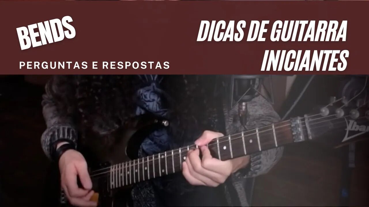 Dicas para fazer seus Bends na guitarra - Cortes da Live