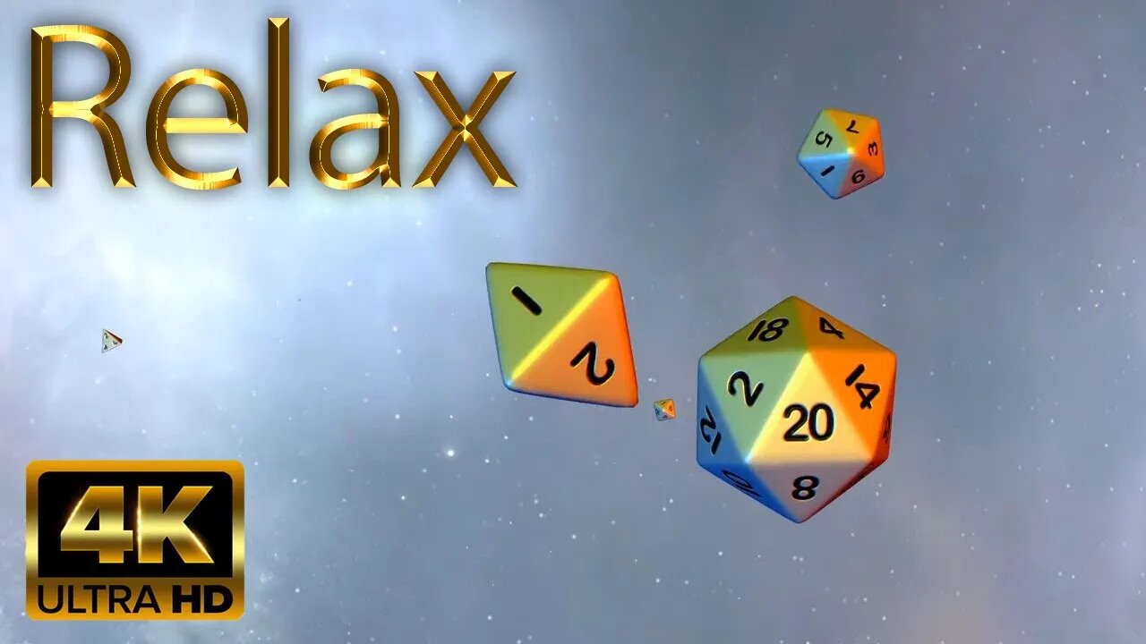 Celestial Dice Simulation with Relaxing Music | Universe Sandbox OST BGM