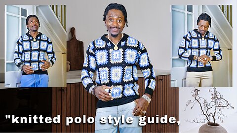 HOW TO STYLE KNITTED POLO FOR BUSINESS CASUAL