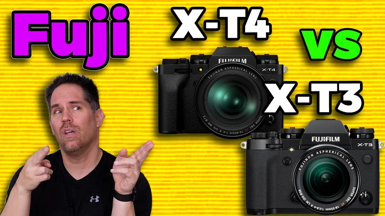 Fuji X-T4 vs X-T3 - Which is better for what type of creator?