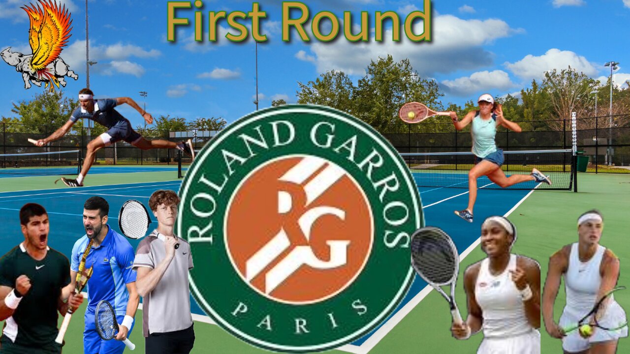 Roland Garros: First Round Day 2 Matches for Men and Women