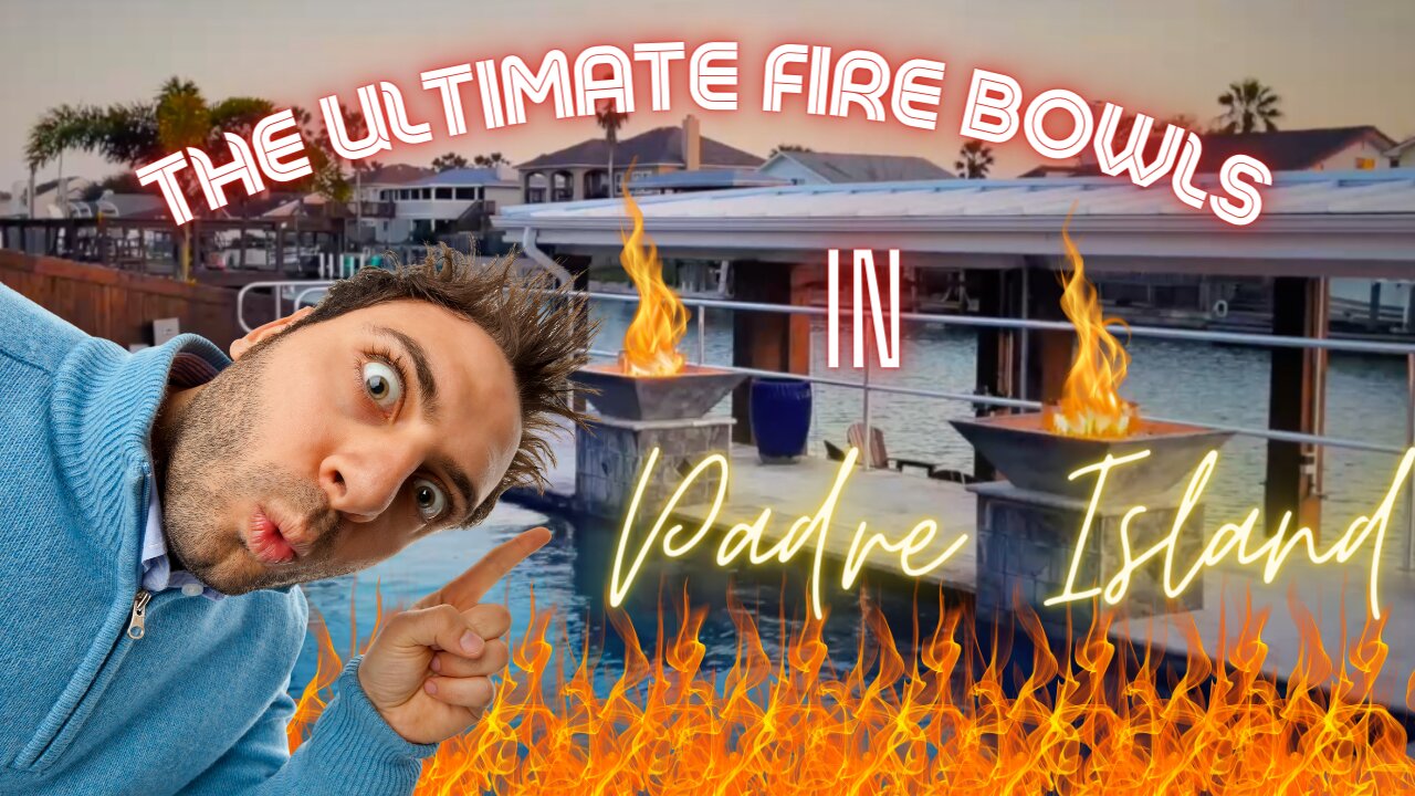 The Ultimate Fire Bowls Found in Padre Island, You gotta see this...