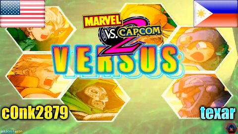 Marvel Vs. Capcom 2 New Age of Heroes (c0nk2879 Vs. texar) [U.S.A. Vs. Philippines]