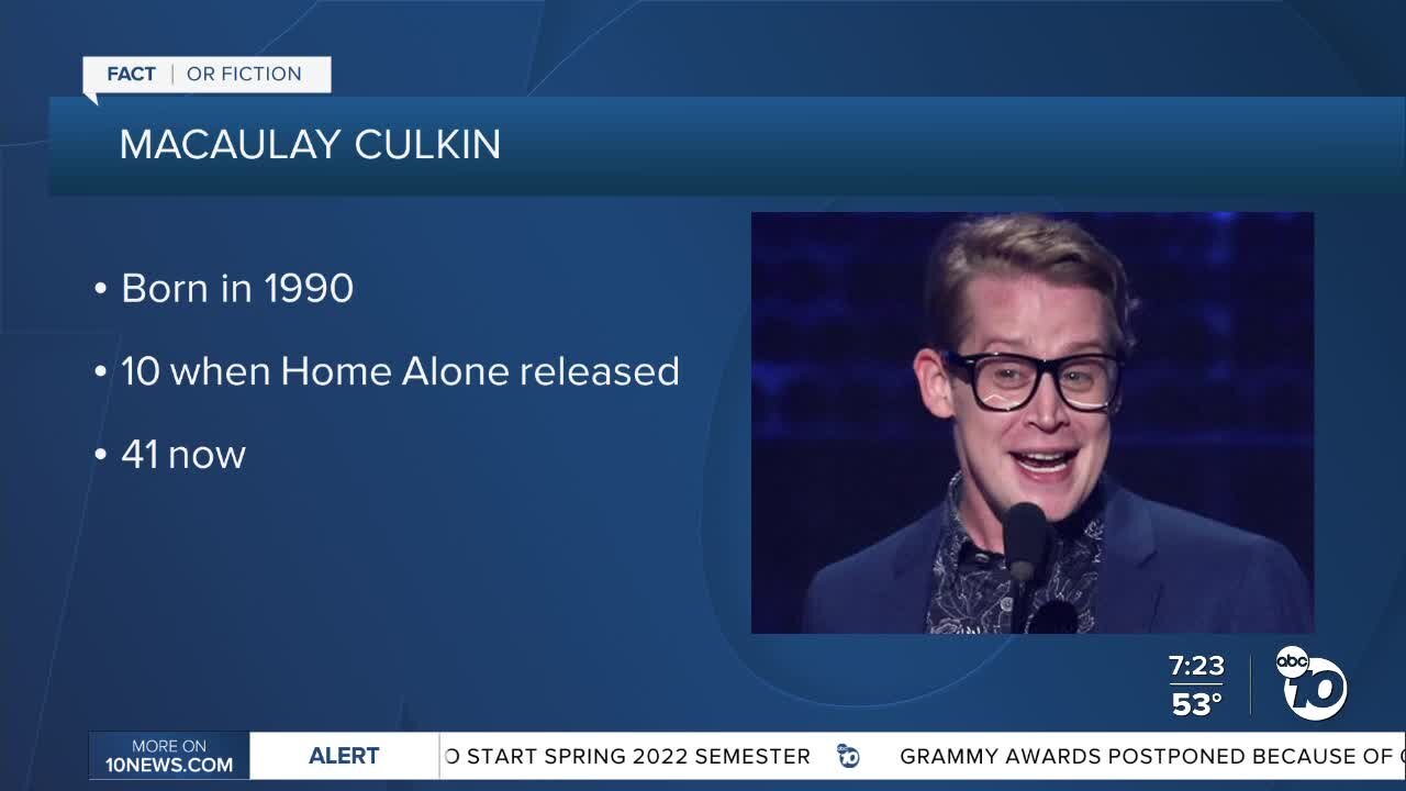 Macaulay Culkin 4 years older than mom in Home Alone?