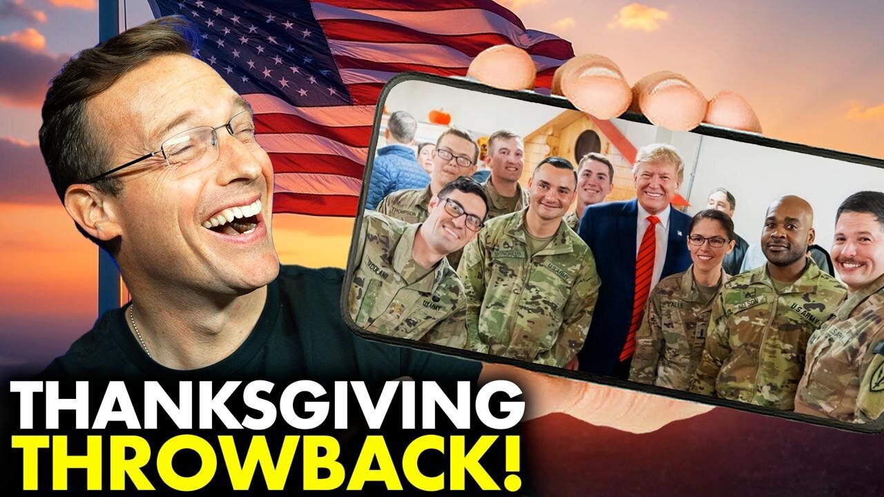 Trump's Thanksgiving SURPRISE, Troops Left in TEARS of JOY I Ready For A REAL President?