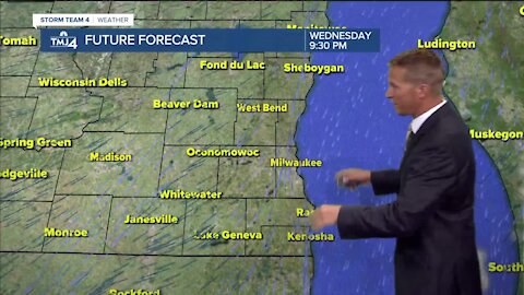 Cooler, nicer day Wednesday