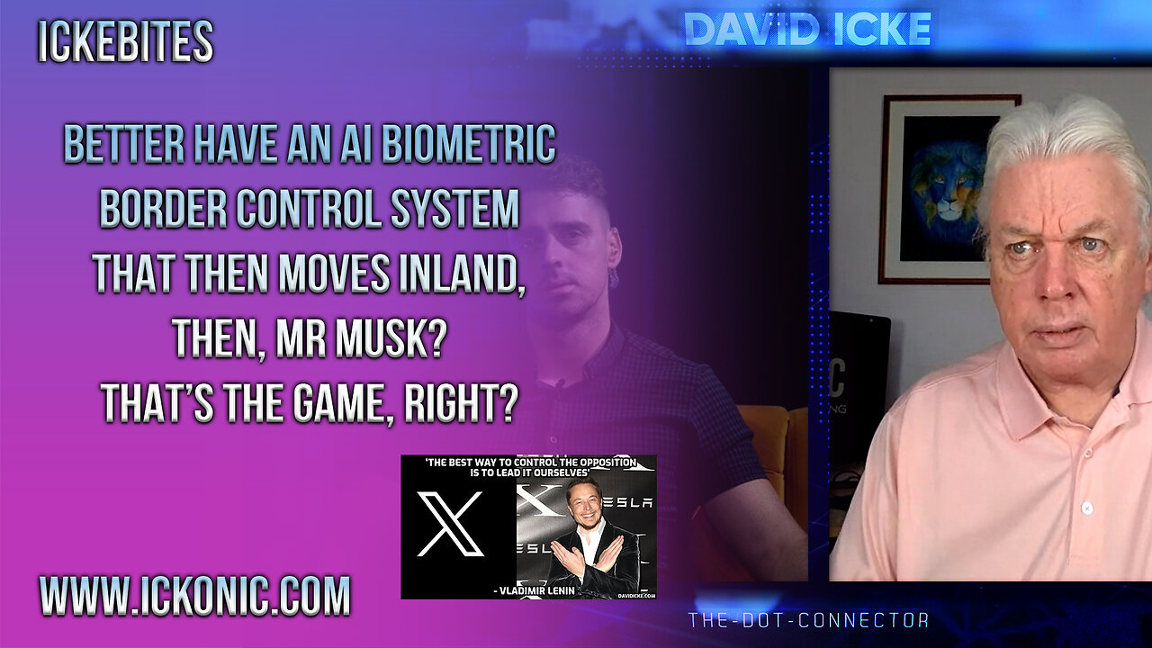 Biometric Borders: The Totalitarian Tiptoe - David Icke