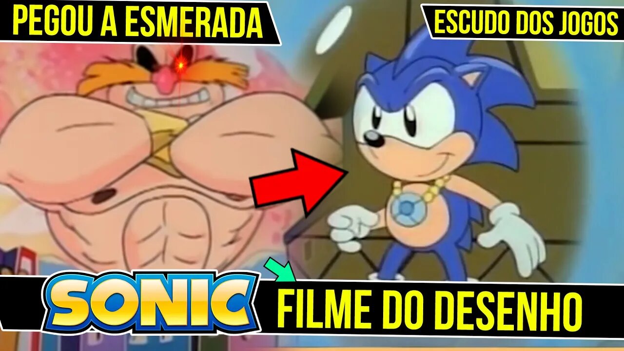 O filme EPICO do Sonic nunca Lançado no Brasil #shorts