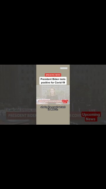 President #Biden has tested positive for #Covid-19 and is “experiencing very mild symptoms #shorts