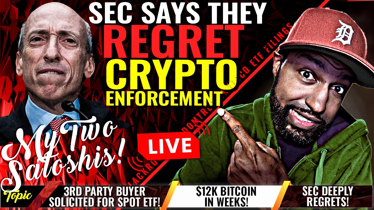 👀 Tides Are Turning?? SEC Just Admitted It's Mistakes!? | $12K Bitcoin Any Day Now!
