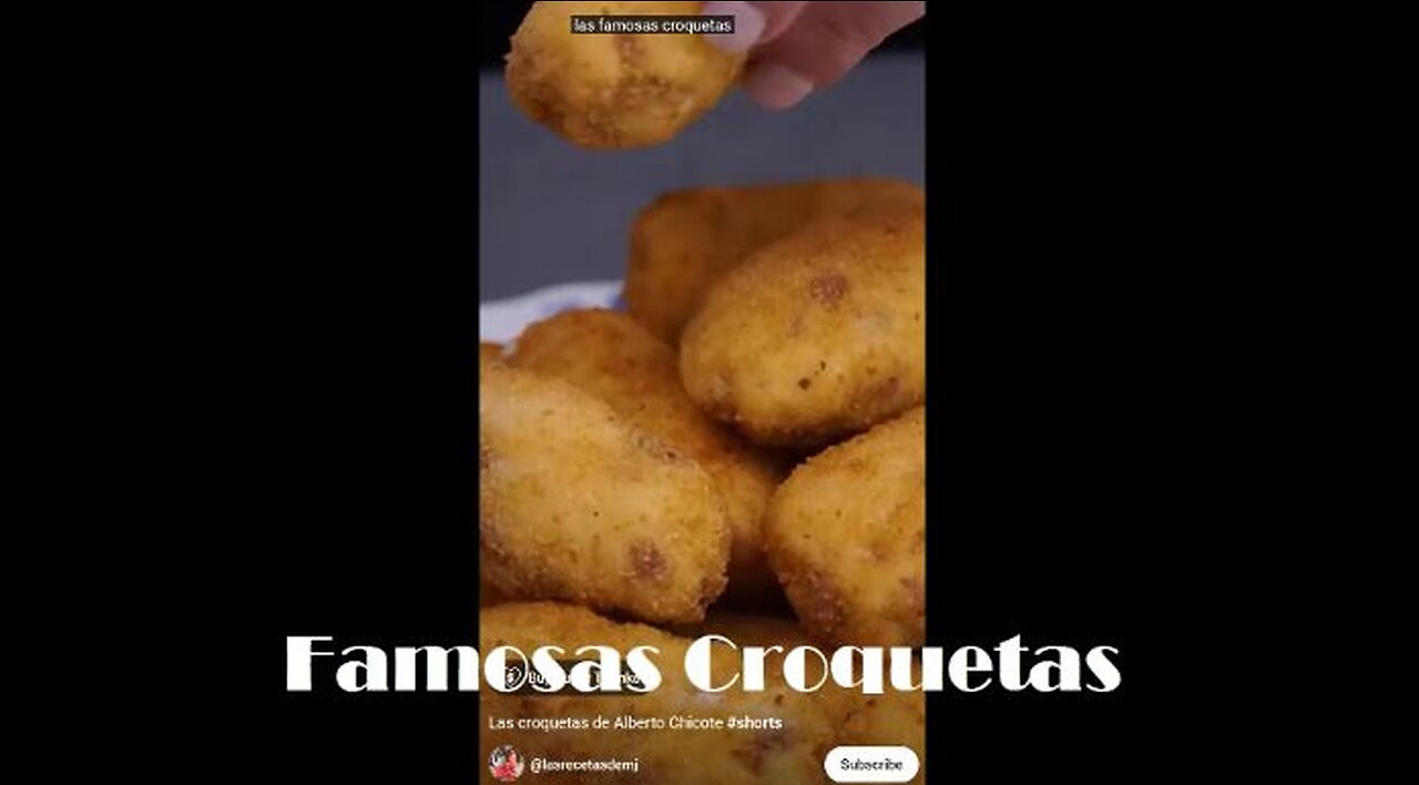 2023 M07 28 Las famosas croquetas de Alberto Chicote