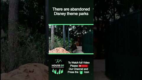 There Are ABANDONED Disney Theme Parks | Brain Eating Parasites & River Country | #Shorts