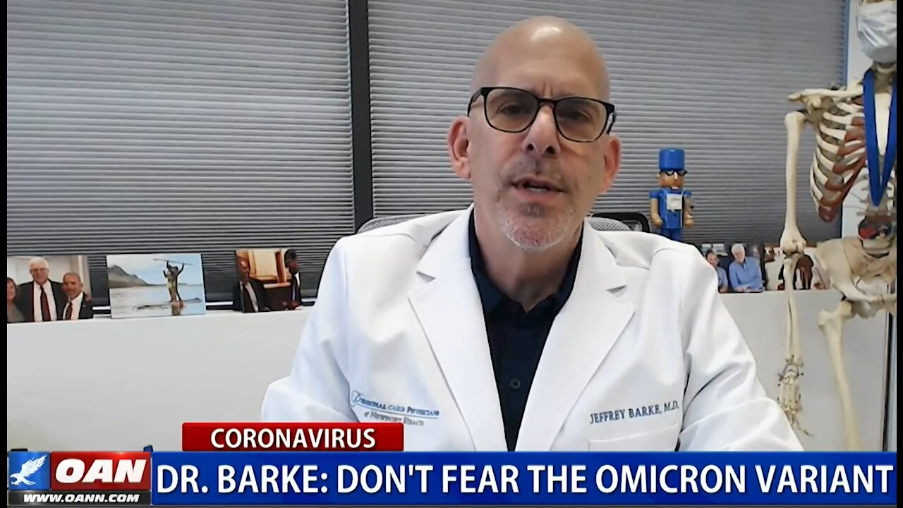 Dr. Barke: Don’t Fear The Omicron Variant