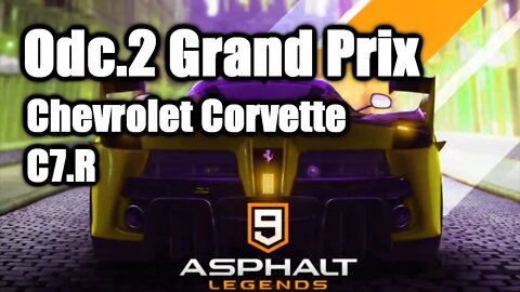 Asphalt 9 odc 2 Grand Prix Chevrolet Corvette C7.R