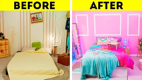 AWESOME DECOR LIFE HACKS TO TRANSFORM YOUR ROOM | 5 minute crafts
