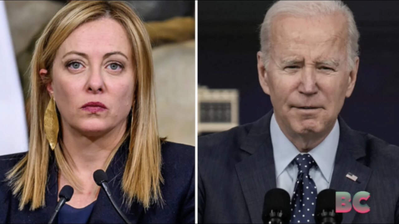 Biden invites Italian PM Giorgia Meloni to DC — despite calling her a threat to democracy