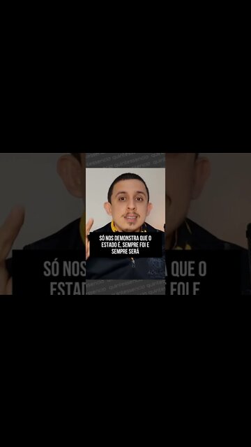 O estado é uma máquina de gerar privilégios para uns poucos, às custas dos demais #shorts