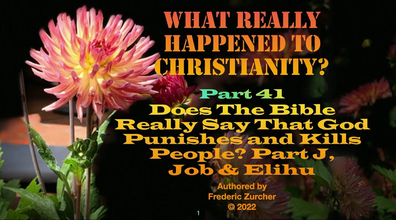 Fred Zurcher on What Really Happened to Christianity pt41