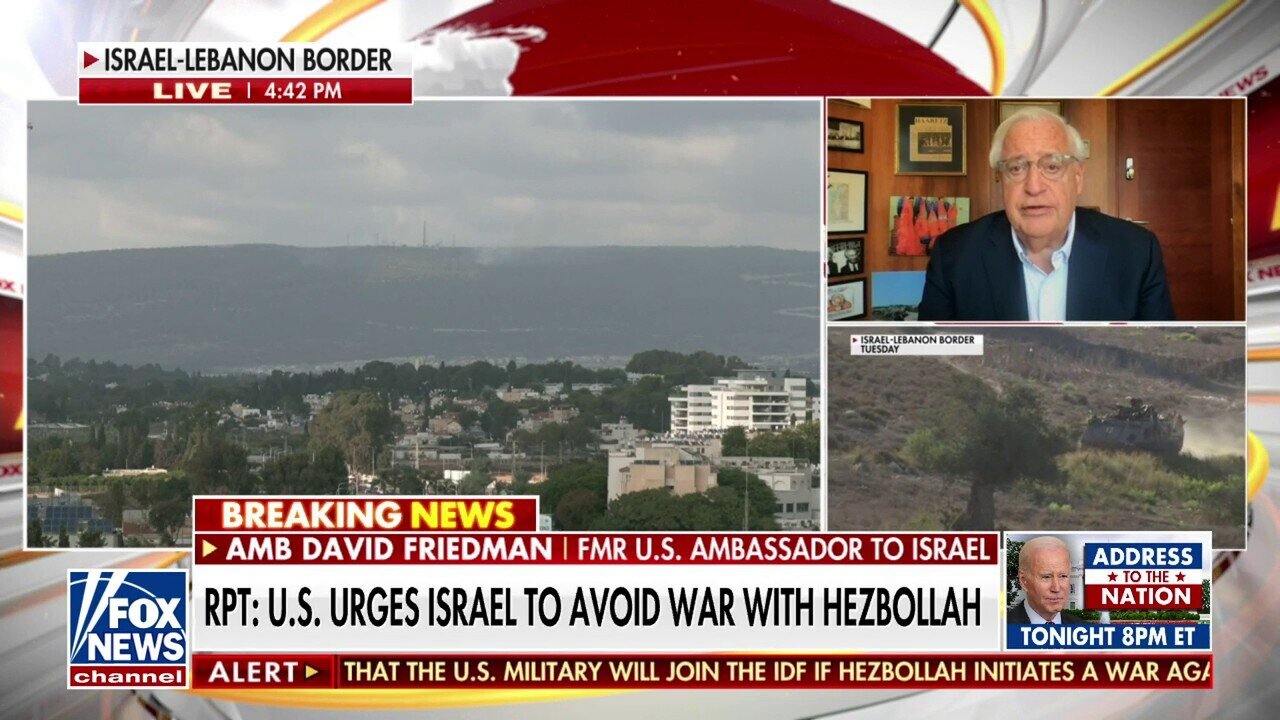 U.S. Reportedly Urging Israel Behind The Scenes To Avoid War With Hezbollah