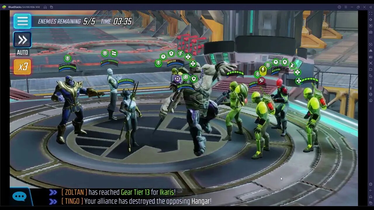 MSF War Live: Black Order Vs Zemo Red Skull Hydra