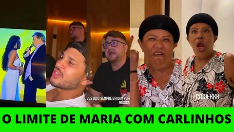 MARIA EXPLOSIVA COM CARLINHOS MAIA QUE NÃO PARA DE TRETAR COM ELA