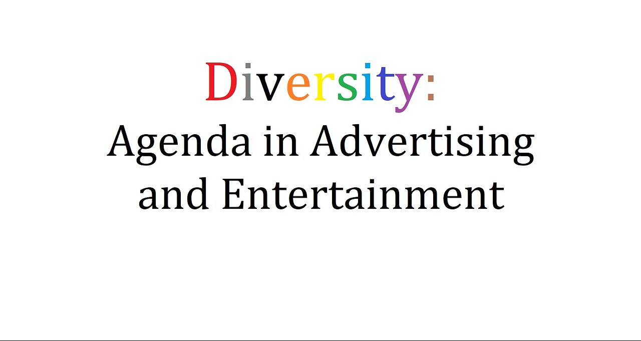 Diversity Agenda?