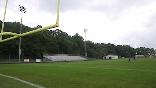 Mason varsity football team has a female kicker this year