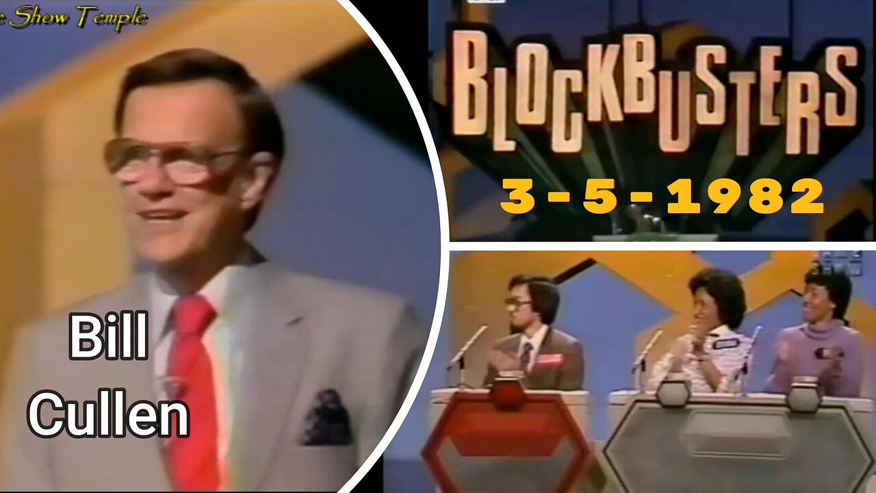 Bill Cullen Blockbusters Game Show (3-5-1982) Leland vs, Sylvia and Pat | Full Episode| Game Shows