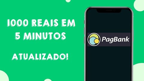 Como Ganhar 1000 Reais em 5 minutos no PAGBANK ( Bug Atualizado )