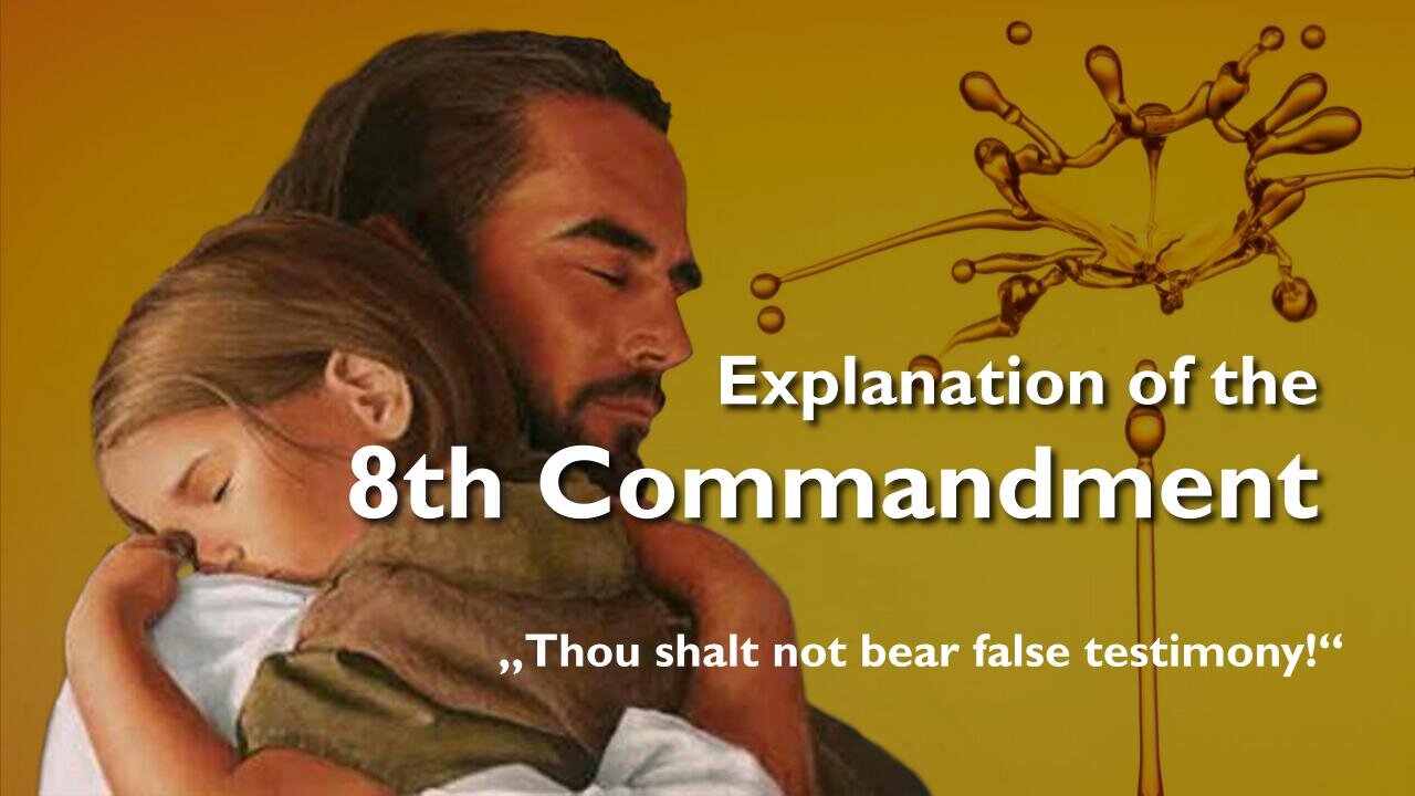 Commandment 8 ❤️ You shall not lie and bear false Witness... What does that mean?