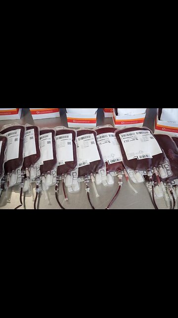 The entire blood supply is contaminated with the spike protein, a toxic bioweapon