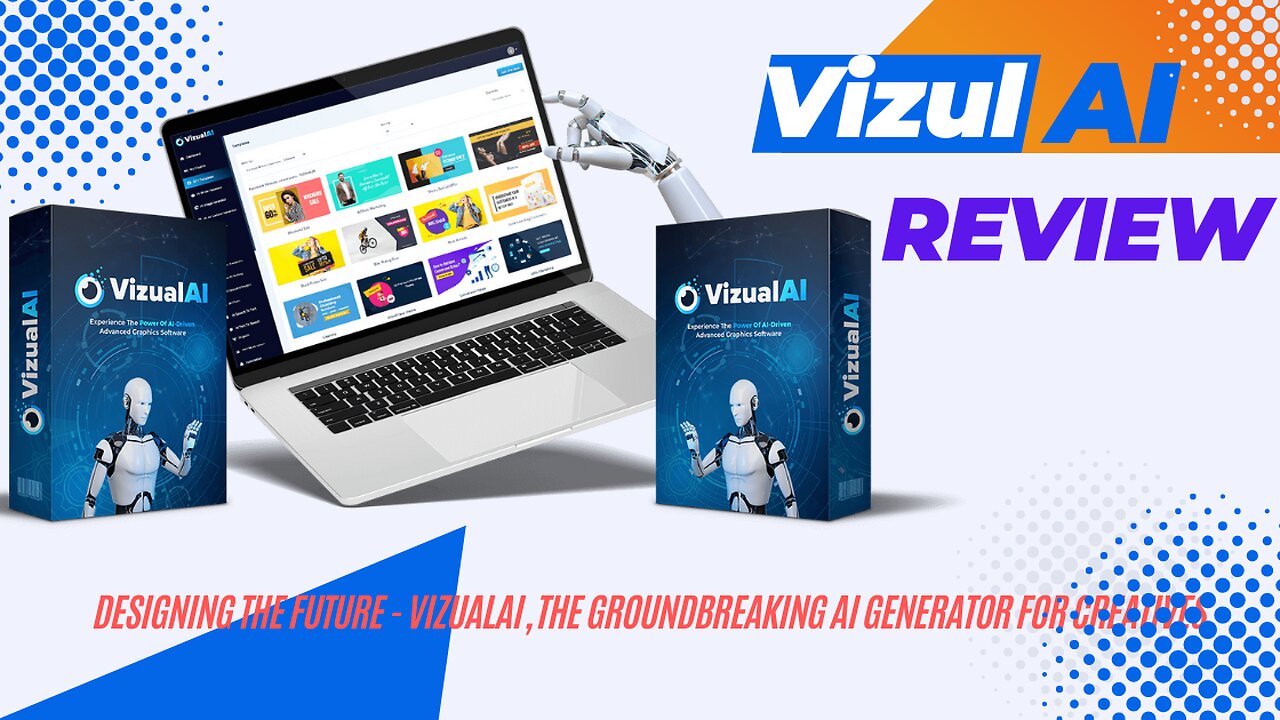 Designing the Future – VizualAI (Demo Video) the Groundbreaking AI Generator for Creatives