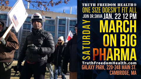 Dr.SHIVA TOUR: March Into The Heart of #BigPharma, and Much More!