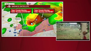 Second tornado warning issued in north metro Denver