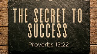 The Secrets to Success | Pastor Abram Thomas