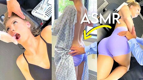 CRACKED Her DEEPEST Bones! Whole Body ASMR Chiropractic Adjustments 