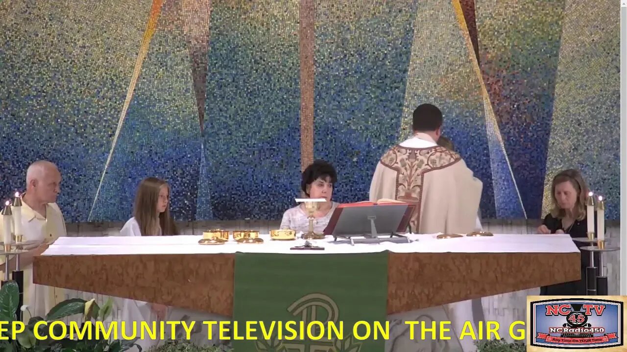 NCTV45 CATHOLIC MASS FROM HOLY SPIRIT PARISH (ST VITUS SITE) 9 AM SUNDAY JUNE 12 2022