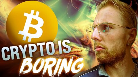 CRYPTO IS GETTING BORING! This Is Actually Really Good!