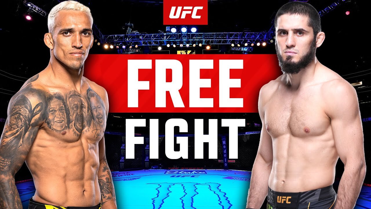 Charles Oliveira vs Islam Makhachev | FREE FIGHT