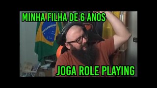 Minha Filha de 6 anos Joga RP !