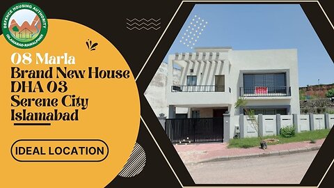 8 Marla Brand New House for Sale in DHA 3 Serene City Islamabad