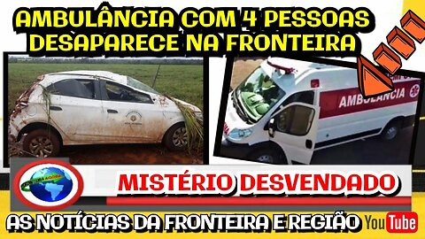 Ambulância Desaparece no Interior de MS no Brasil